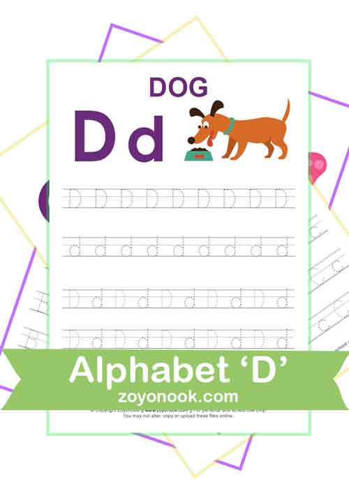 Alphabet A Kids Free Worksheets