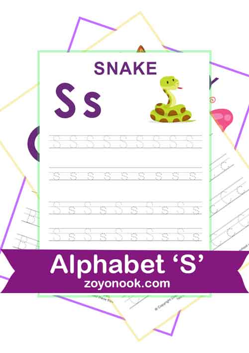 Alphabet A Kids Free Worksheets